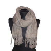 Dondup Wool shawl in gray brown