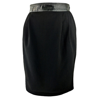 D&G Skirt Wool in Black