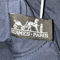 Hermès Bolide 27 in Cotone in Blu