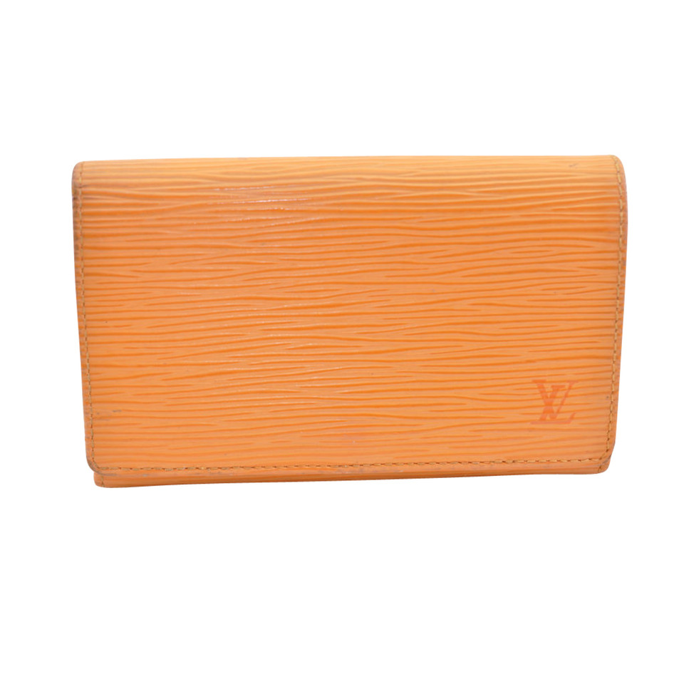 Louis Vuitton Handtasche aus Canvas in Orange