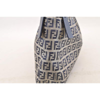 Fendi Handbag Canvas in Blue