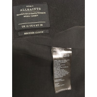 All Saints Jacke/Mantel aus Wolle in Schwarz