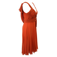 Karen Millen Silk dress in orange