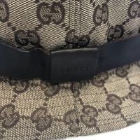 Gucci Hoed/Muts Katoen in Bruin