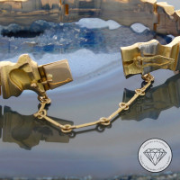 Lapponia Armreif/Armband aus Platin in Gold