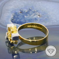 Lapponia Ring aus Platin in Gold