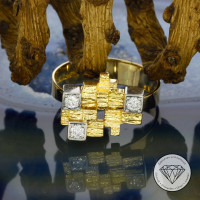 Lapponia Ring aus Platin in Gold