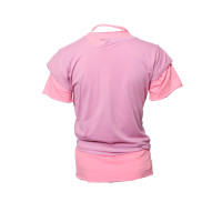 Comme Des Garçons Oberteil aus Baumwolle in Rosa / Pink
