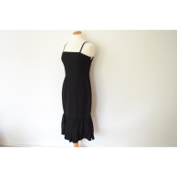Prada Kleid aus Viskose in Schwarz