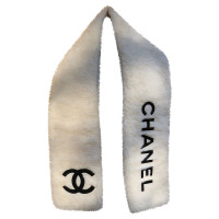 Chanel Echarpe/Foulard en Blanc
