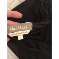 Max Mara Top Silk in Black