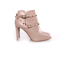 Valentino Garavani Ankle boots Leather in Nude