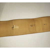 Longchamp Belt Leather in Beige