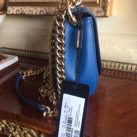 Dolce & Gabbana Umhängetasche aus Leder in Blau