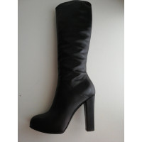 Blumarine Boots Leather in Black