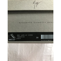 Giuseppe Zanotti Sneakers Leer in Zwart