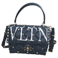 Valentino Garavani Candystud Bag Leather in Blue