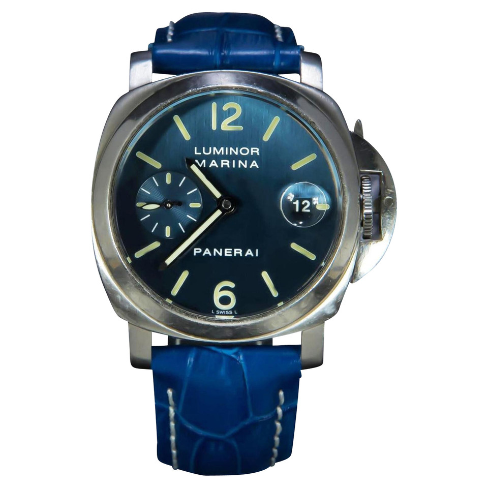 Panerai Watch Leather in Blue
