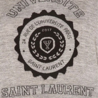 Saint Laurent Top Cashmere in Grey