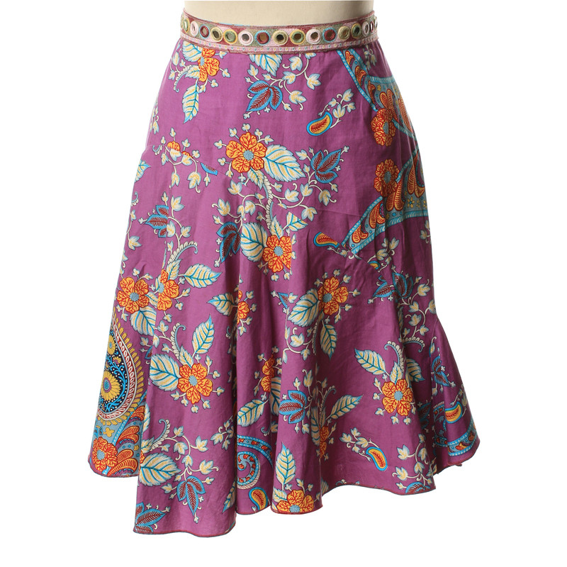 Blumarine skirt with Paisley pattern