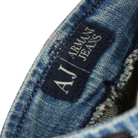 Armani Jeans Jupe en jean en bleu