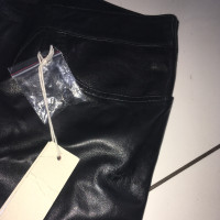 Diesel Black Gold Paire de Pantalon en Cuir en Noir