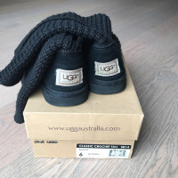 Ugg Australia Boots Wool in Black