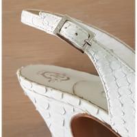 Gina Pumps/Peeptoes Leather in White