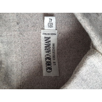 Giorgio Armani Top Cotton in Grey
