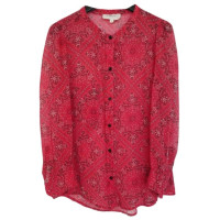 Isabel Marant Etoile Top Cotton in Red