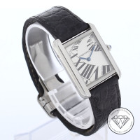 Cartier Armbanduhr aus Stahl