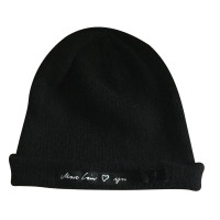 Marc Cain Chapeau/Casquette en Laine en Noir