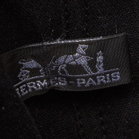 Hermès Umhängetasche aus Canvas in Schwarz