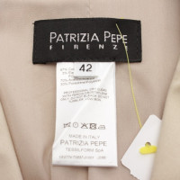 Patrizia Pepe Blazer aus Baumwolle in Beige