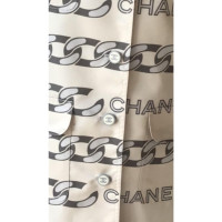 Chanel Jacke/Mantel aus Baumwolle in Beige