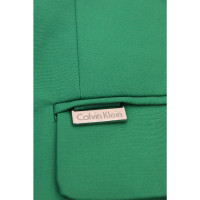 Calvin Klein Blazer en Coton en Vert