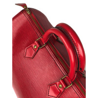 Louis Vuitton Speedy 40 aus Leder in Rot