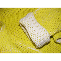 Set Strick aus Baumwolle in Gelb