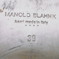 Manolo Blahnik Schnürschuhe aus Wildleder in Schwarz