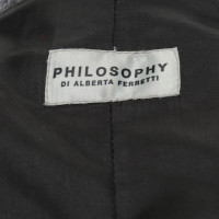 Philosophy Di Alberta Ferretti Coat in grijs