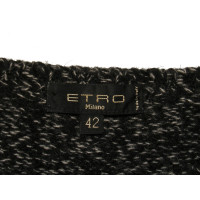 Etro Strick aus Wolle in Grau
