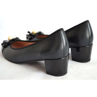 Pretty Ballerinas Pumps/Peeptoes Leer in Zwart