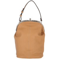 Marni Handtas Leer in Beige