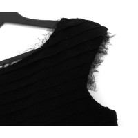 Chanel Robe en Laine en Noir