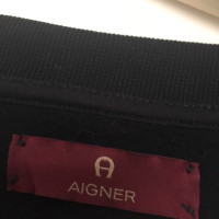 Aigner Top Cotton in Black