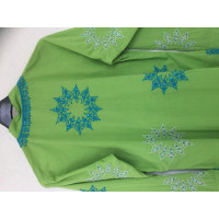Manish Arora Kleid aus Baumwolle in Grün
