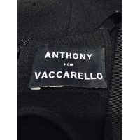 Anthony Vaccarello Kleid in Schwarz