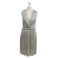 Moschino Love V-Ausschnittkleid in Grau