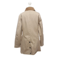 Barbour Giacca/Cappotto in Cotone in Beige