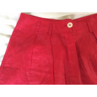 Armani Shorts aus Baumwolle in Rot